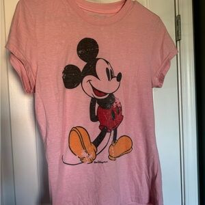 Disney Parks Pink Mickey Mouse T-Shirt